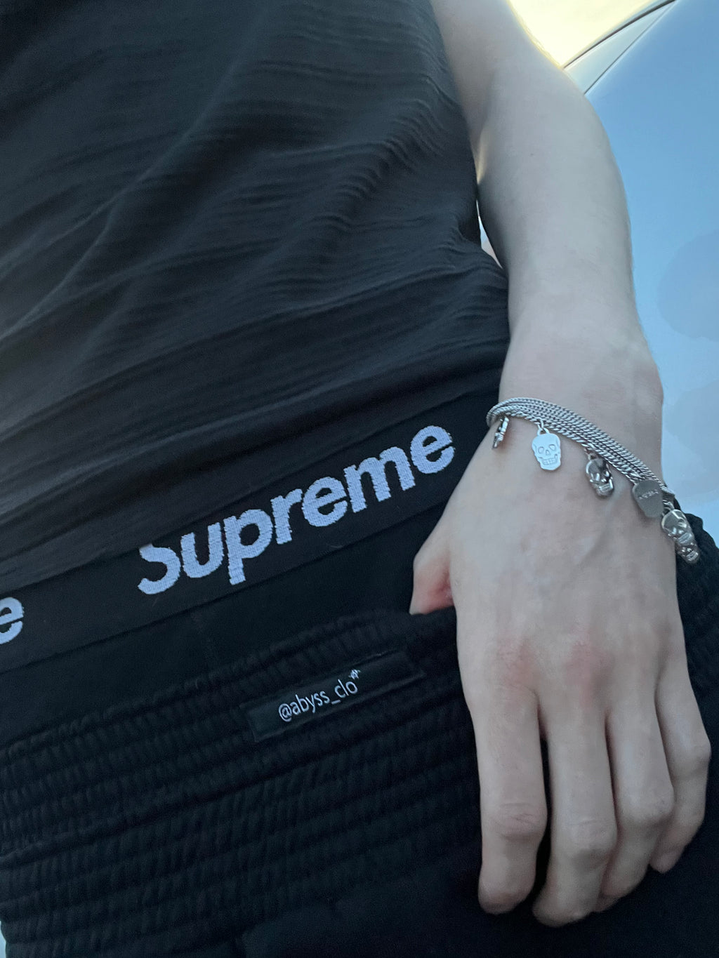 ABYSS double waist shorts - ABYSS