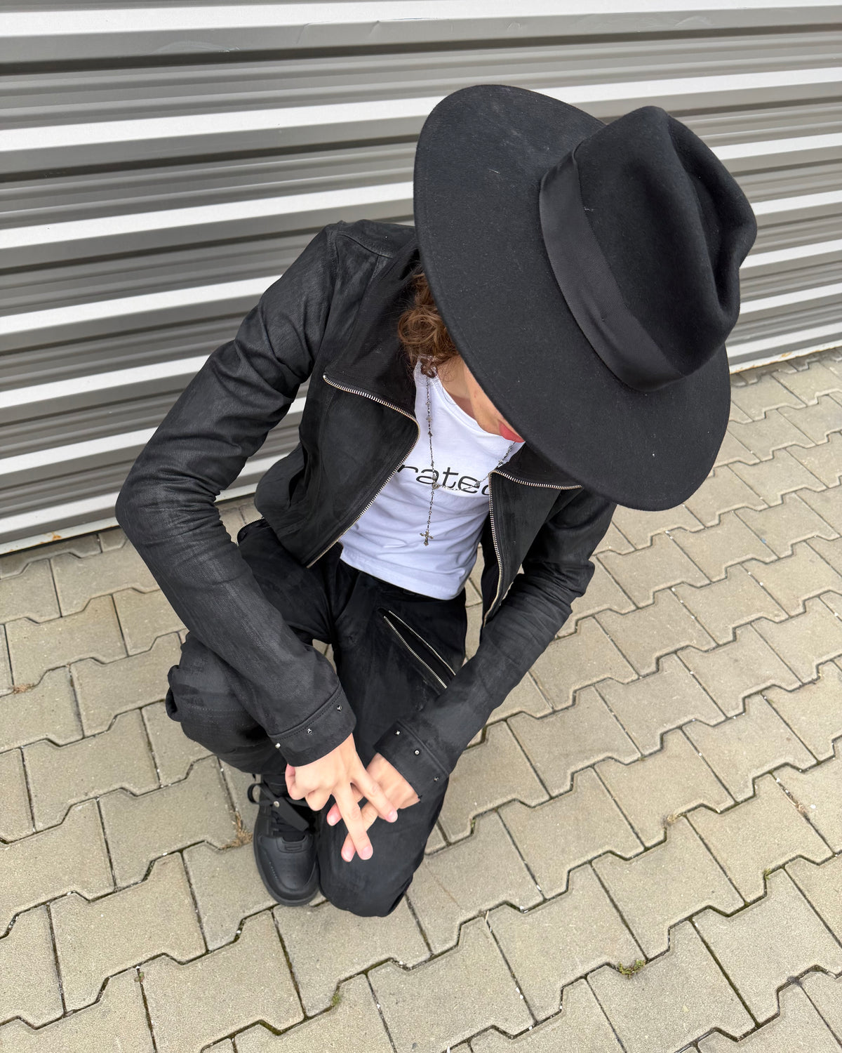 WAXED STUD JACKET