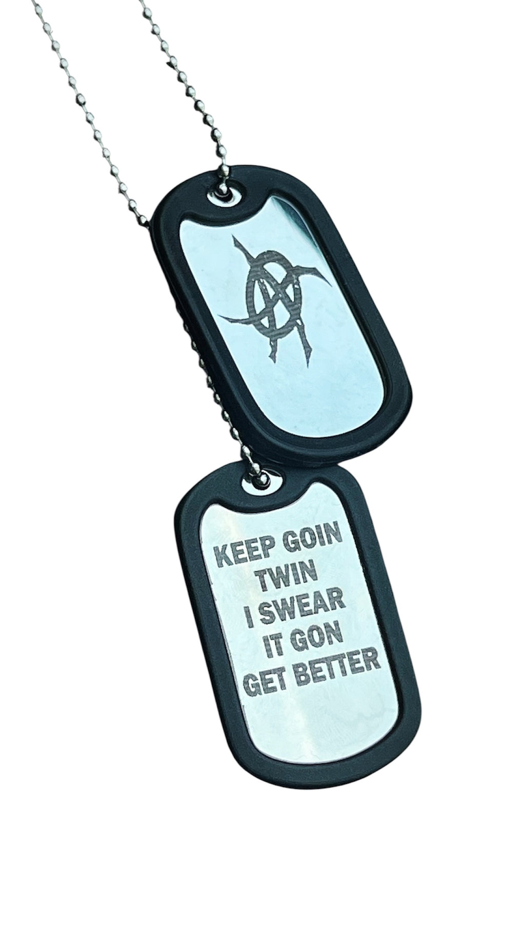 KEEP GOIN NECKLACE - ABYSS